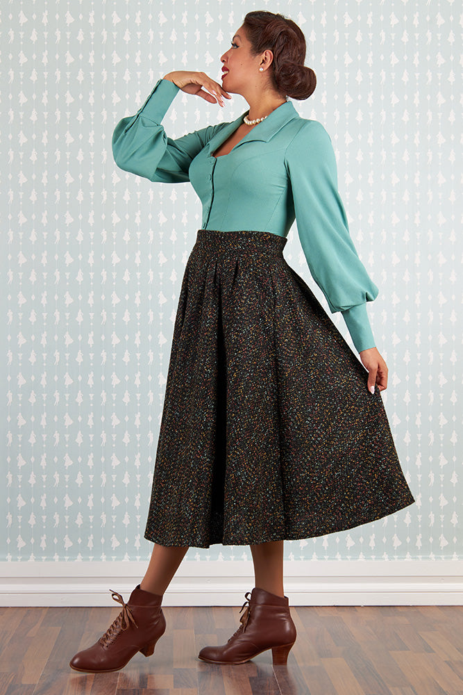 Talissa-Lou Knitted Swing Skirt