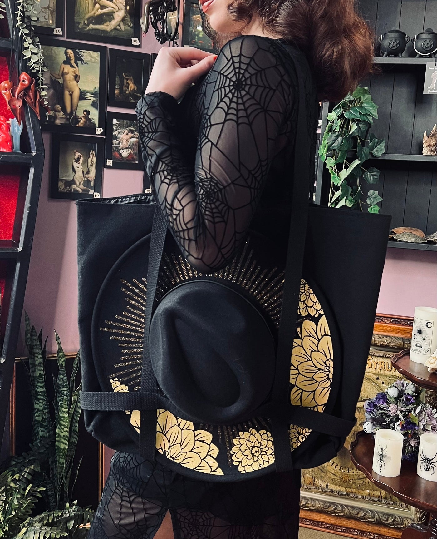 Brimmed Hat Bag - Large Heavy Duty Tote with Straps to Carry Your Favorite Hat! PREORDER