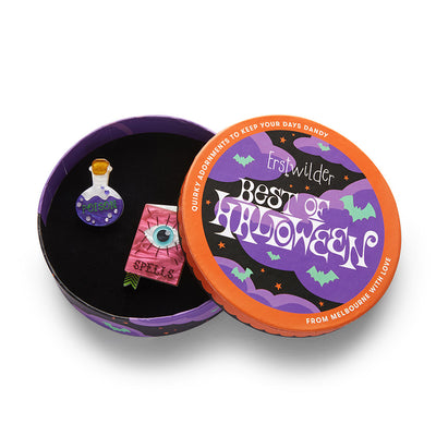 Erstwilder Witch's Brew Mini Brooch Set