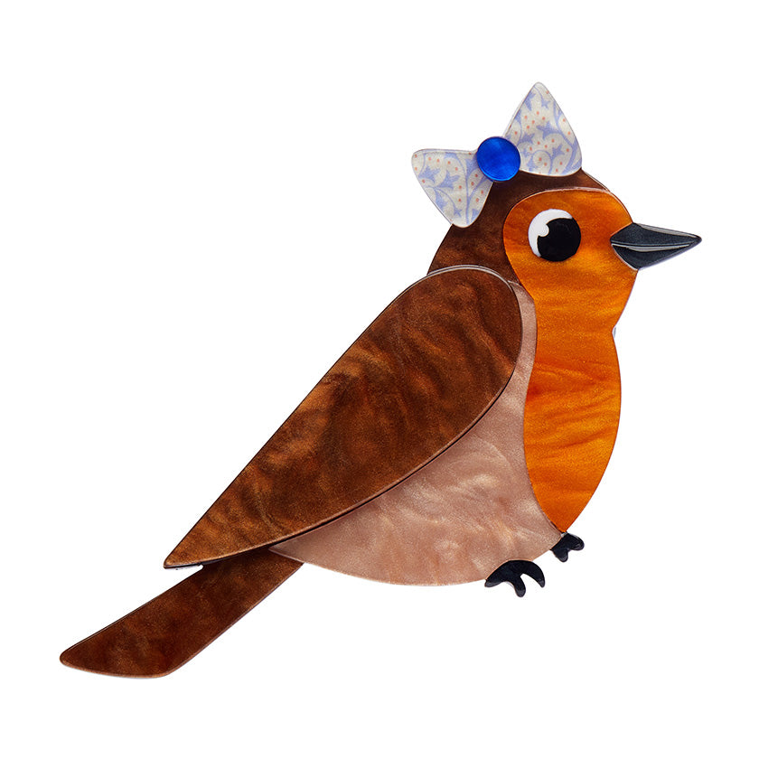 Erstwilder Rosie the Robin Brooch