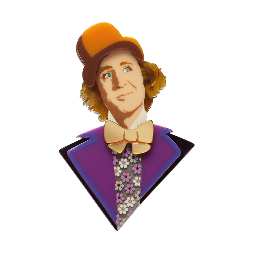 Erstwilder X Willy Wonka Mr Wonka Drop Brooch