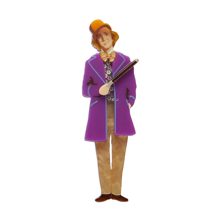 Erstwilder X Willy Wonka The Candy Man Brooch