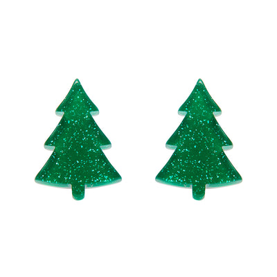 Erstwilder Essentials Christmas Tree Stud Earrings (2 Colorways)