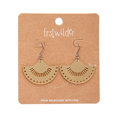 Erstwilder X Frida Kahlo Boho Fan Essential Drop Earrings (3 Color Ways)