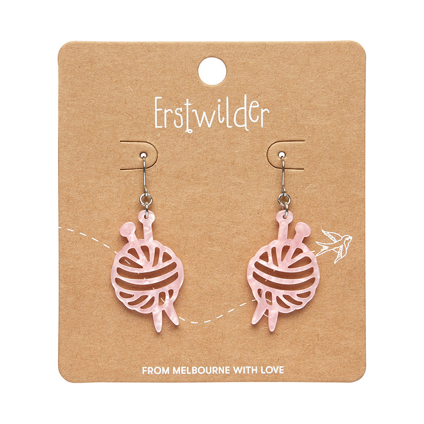 Erstwilder Essentials Paint Brush Ripple Drop Earrings (4 Colorways)