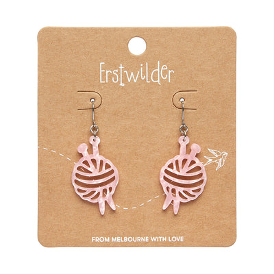 Erstwilder Essentials Paint Brush Ripple Drop Earrings (4 Colorways)