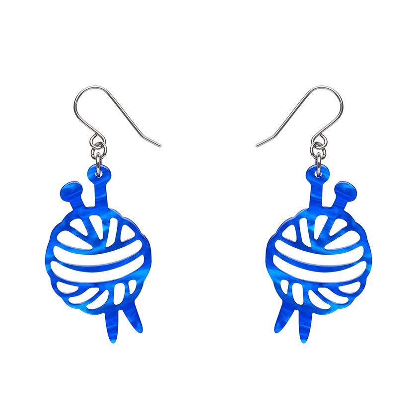 Erstwilder Essentials Paint Brush Ripple Drop Earrings (4 Colorways)