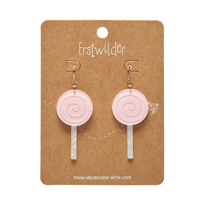 Erstwilder Essentials X Willy Wonka Lollypop Drop Earrings (4 Colorways)