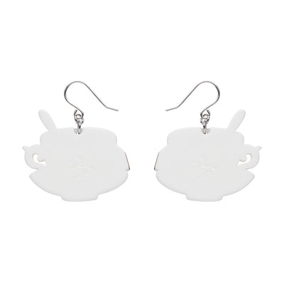 Erstwilder  Fancy a Cuppa Drop Earrings