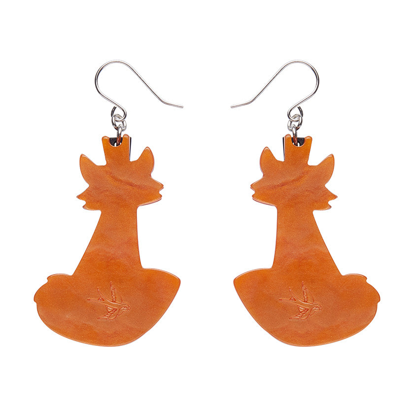 Erstwilder Felix the Fox Drop Earrings