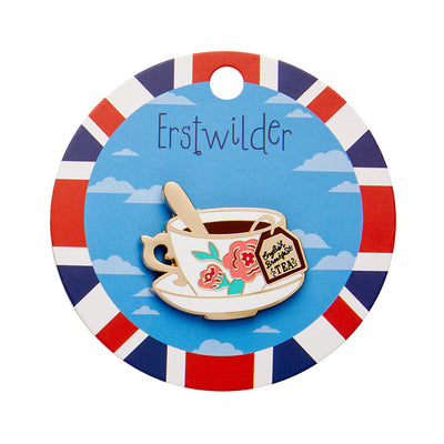 Erstwilder Fancy a Cuppa Enamel Pin