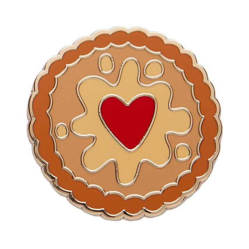 Erstwilder Jammie Dodger Enamel Pin