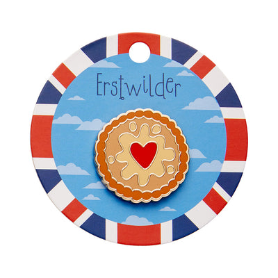 Erstwilder Jammie Dodger Enamel Pin