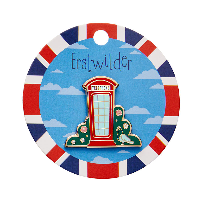 Erstwilder  London Calling Enamel Pin