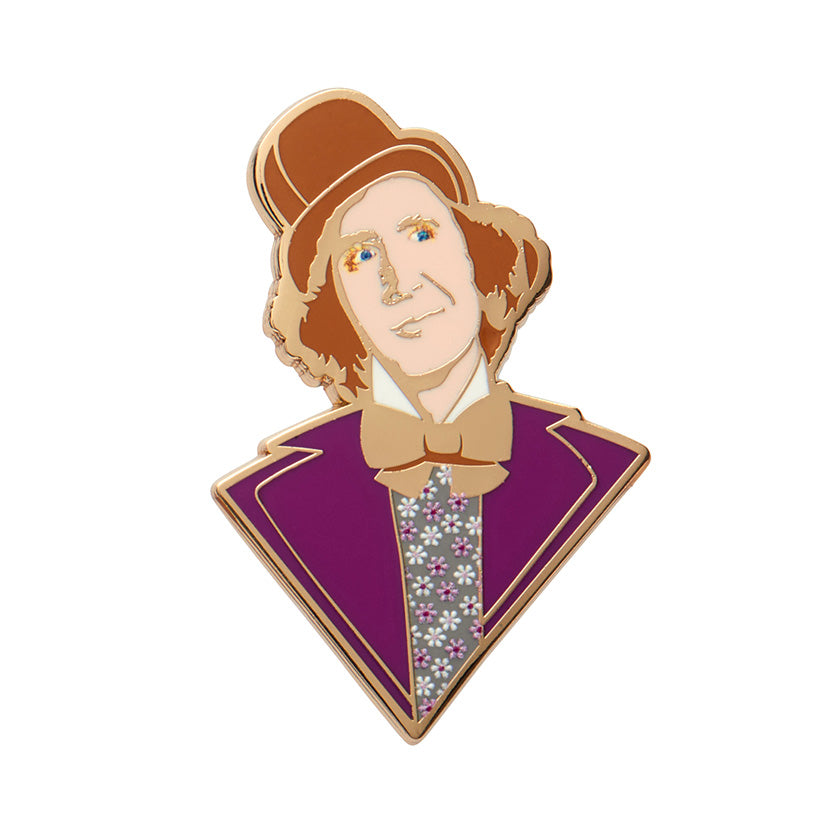 Erstwilder X Willy Wonka Mr Wonka Enamel Pin