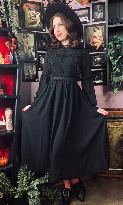 Agatha Boho Witchy Dress PREORDER