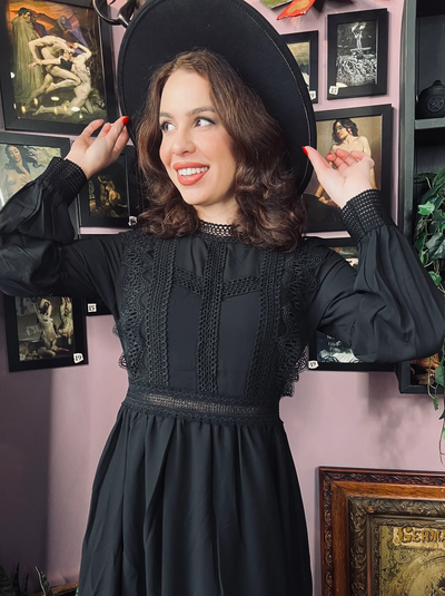 Agatha Boho Witchy Dress PREORDER