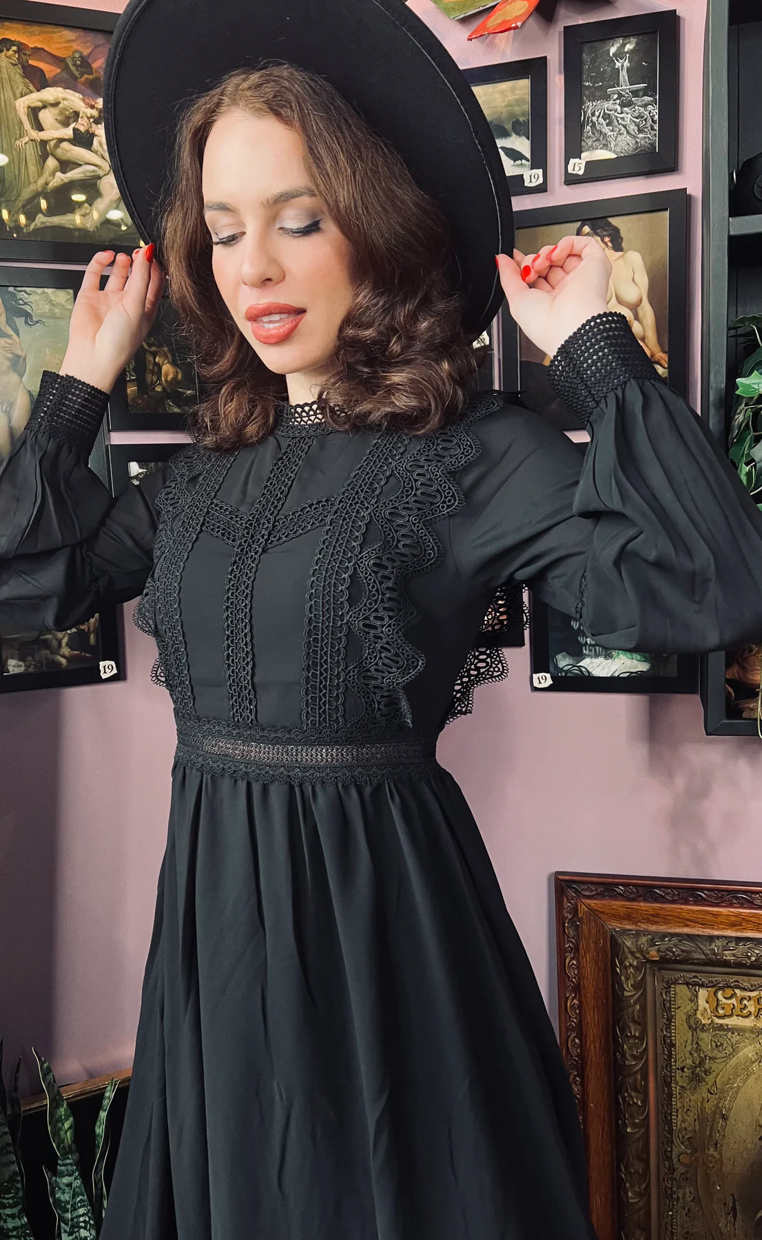 Agatha Boho Witchy Dress PREORDER