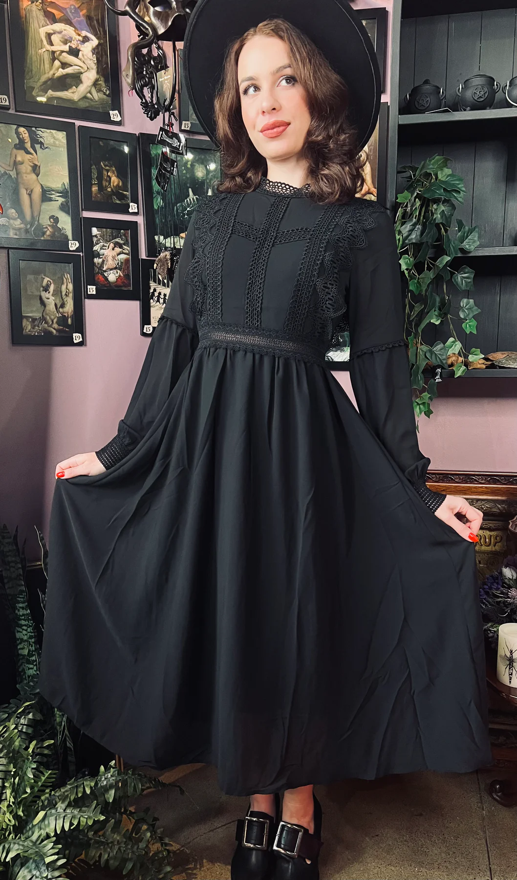 Agatha Boho Witchy Dress PREORDER