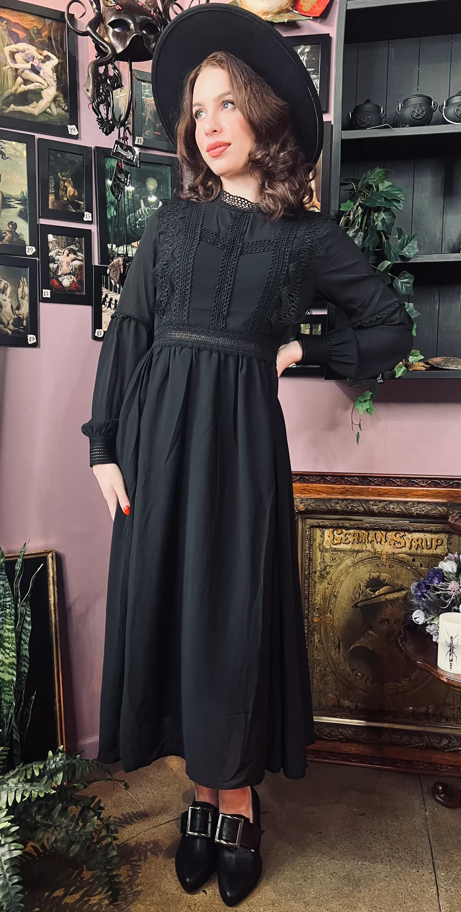 Agatha Boho Witchy Dress PREORDER