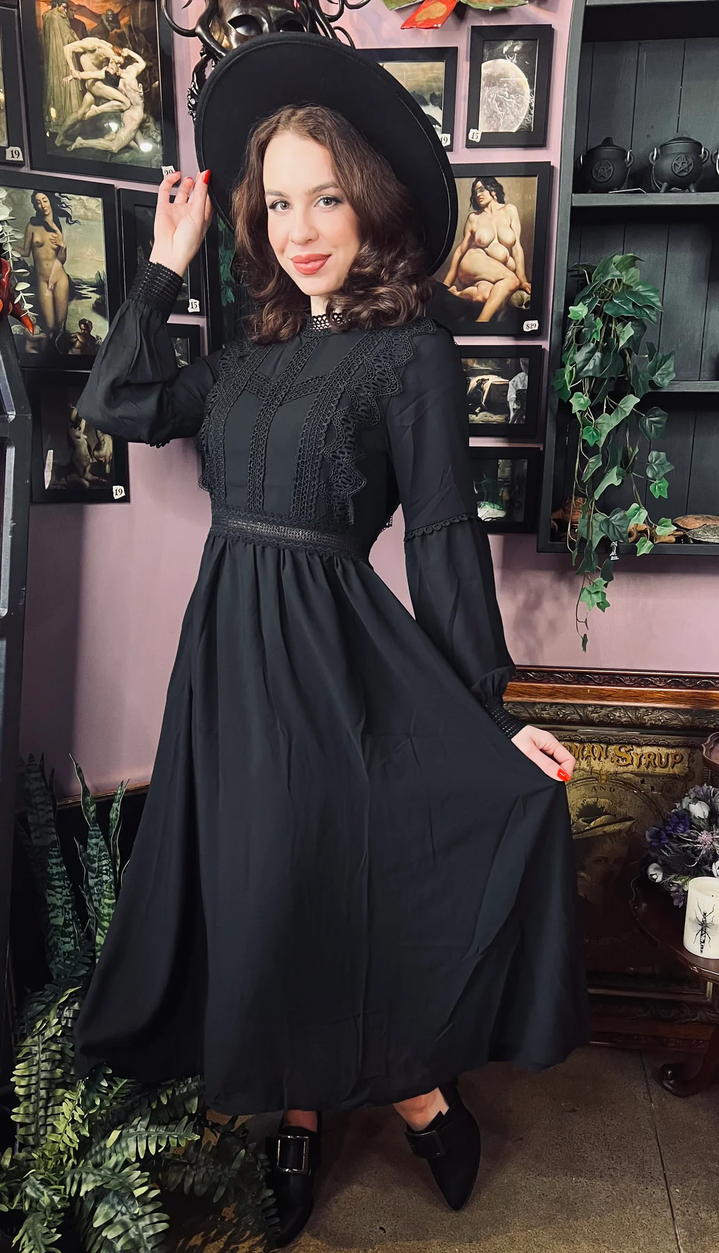 Agatha Boho Witchy Dress PREORDER