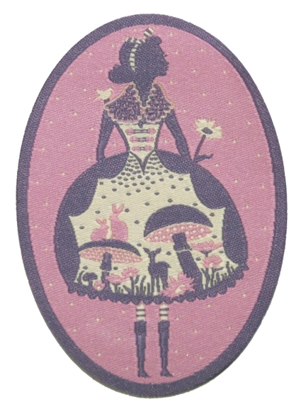 Wonderful Alice Pastel Embroider Patch (4 Colorways)