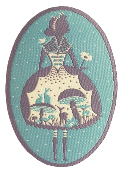 Wonderful Alice Pastel Embroider Patch (4 Colorways)