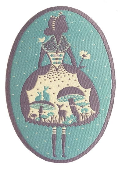 Wonderful Alice Pastel Embroider Patch (4 Colorways)