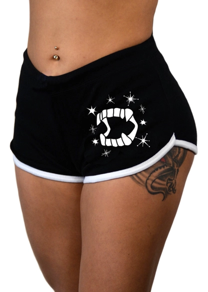 Vamp Fangs Lounge Shorts