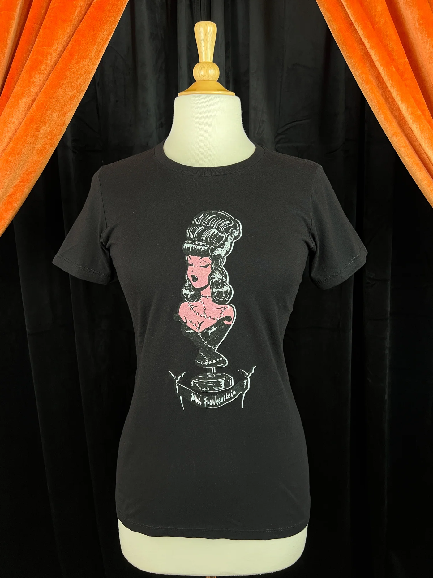 Mrs. Frankenstein Fitted Tee