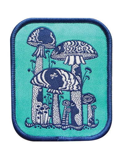 Psychedelic Fungirls Embroidered Patch (2 Colorways)