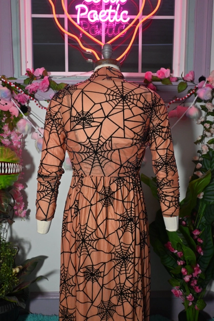 Willow Spiderweb Maxi Dress & Bolero (2 Colorways)